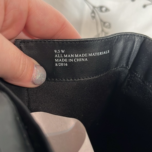 NWT Black Zip Up Knee High Torrid Platform Heels - size 9 1/2 - Picture 3 of 11